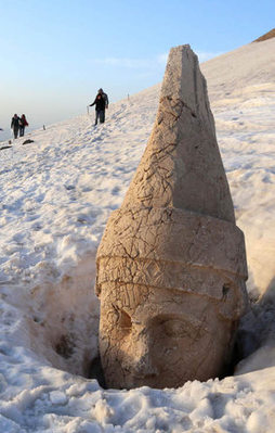'Nemrut' yüzünü gösterdi
