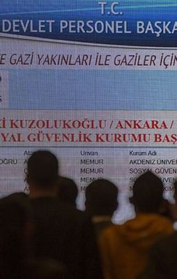 Kamuya 8 bin 920 kişi atanacak