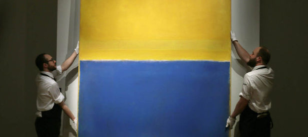 Rothko’nun Sarı ve Mavisi için rekor fiyat