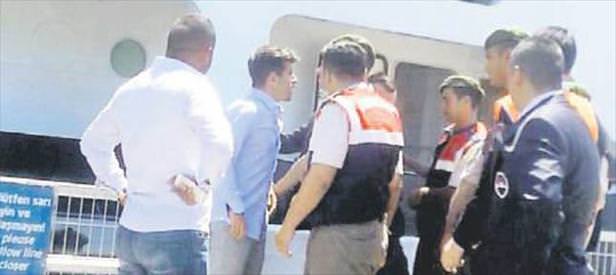 Feribotta çirkin saldırı