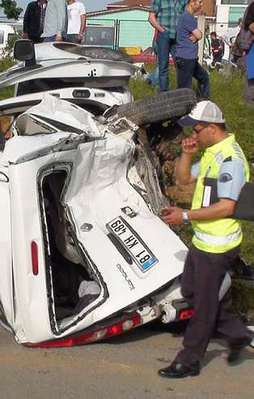 TEM’de 5 araç birbirine girdi