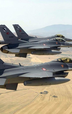 Türk jetleri Suriye hava aracını vurdu