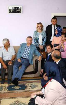 Erdoğan'dan sürpriz ziyaret