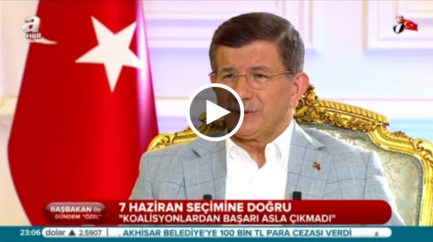 Davutoğlu: "MHP ile HDP aynı çizgide"-2
