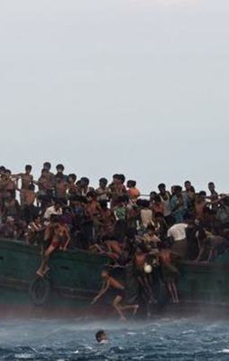 AB'ye göçmen tepkisi