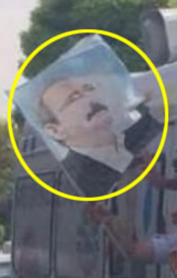 HDP seçim aracında Kılıçdaroğlu bayrağı