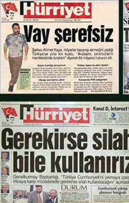 İşte Aydın Doğan'ın 'tarafsız' manşetleri