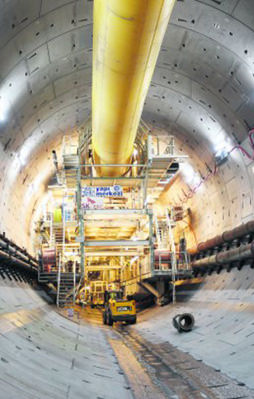 Avrasya Tüneli ilk kez görüntülendi