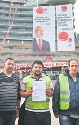 CHP'liler işçileri dövdü