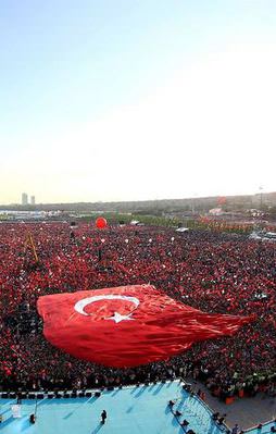İstanbul'da büyük Fetih Şöleni