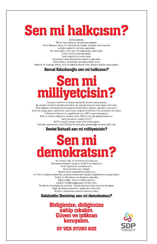 Muhalefete tokat gibi bildiri!-1