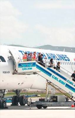 5 günde bin 500 kişi uçtu