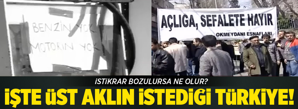 İstikrar bozulursa ne olur?