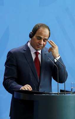 Sisi'ye Almanya'da protesto