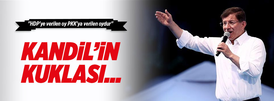 HDP’ye verilen oy PKK’ya verilen oydur