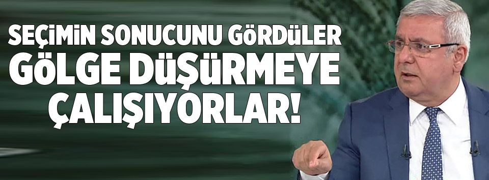 Seçimin sonucunu gördüler...