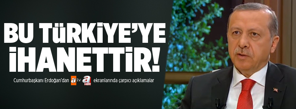 Yeni Türkiye bizim kızıl elmamızdır