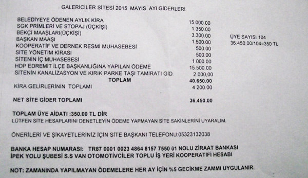 HDP esnafı haraca bağlamış-1
