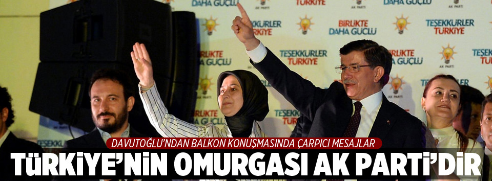 ’’Biz milletten geldik millet ile yürüyoruz’’