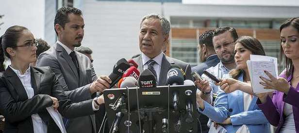 Arınç'tan toplantı öncesi açıklama