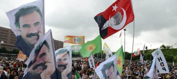 HDP’nin kutlamasında ilginç görüntüler