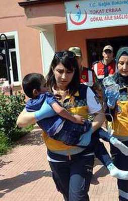 Kaybolan çocuk 5 gün sonra bulundu.