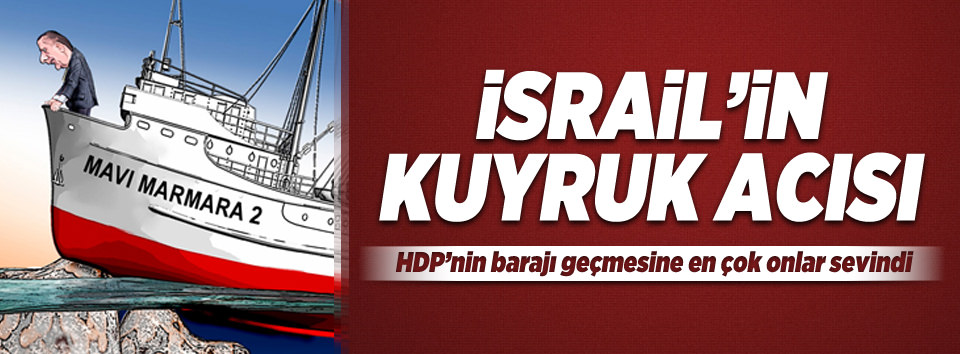 İsrail'den skandal karikatür