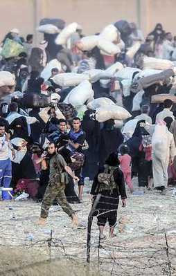 Sınırda inanılmaz kare!