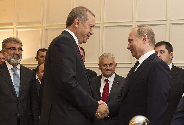 Cumhurbaşkanı Erdoğan Putin ile görüştü