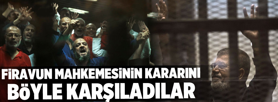Darbe mahkemesinin cezalarını böyle karşıladılar