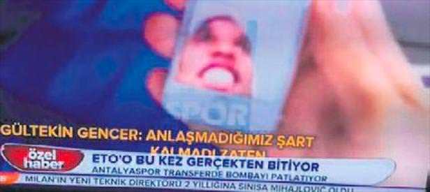 Eto'o telefonla bitti! Kral Antalyaspor'da