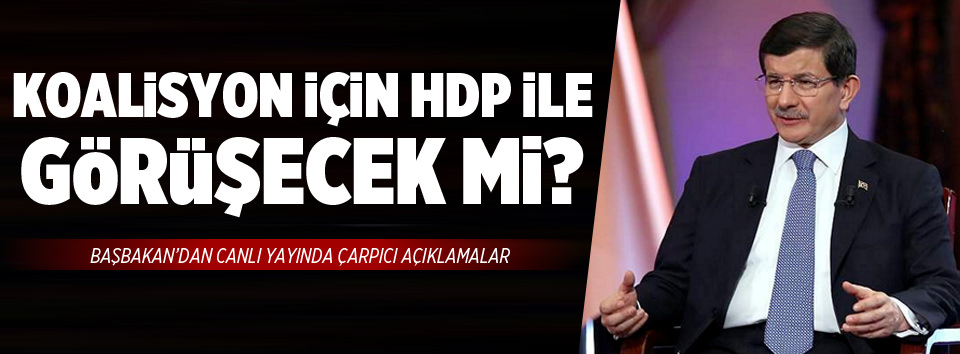 Başbakan’dan önemli açıklamalar