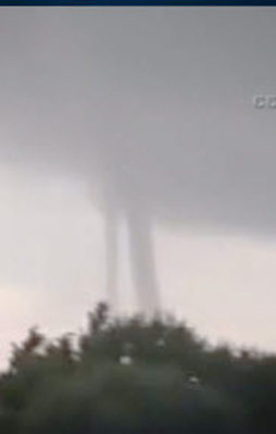 İstanbulluları korkutan 2 dev hortum