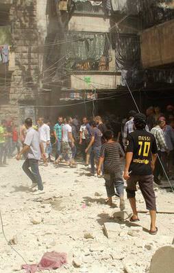 Esad Halep'e saldırdı: 10 ölü