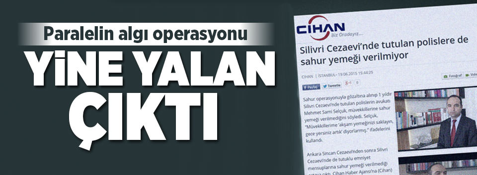 Sahur yasağı algı operasyonu çıktı