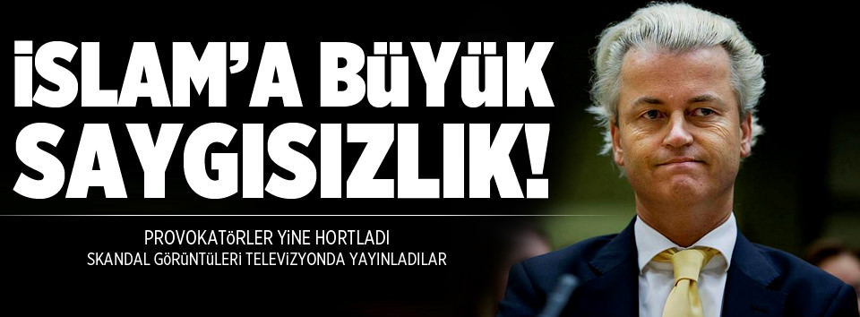 İslam karşıtı karikatürleri televizyonda yayınladılar