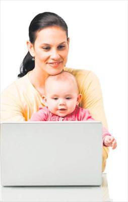 Çalışan anneye bin lira