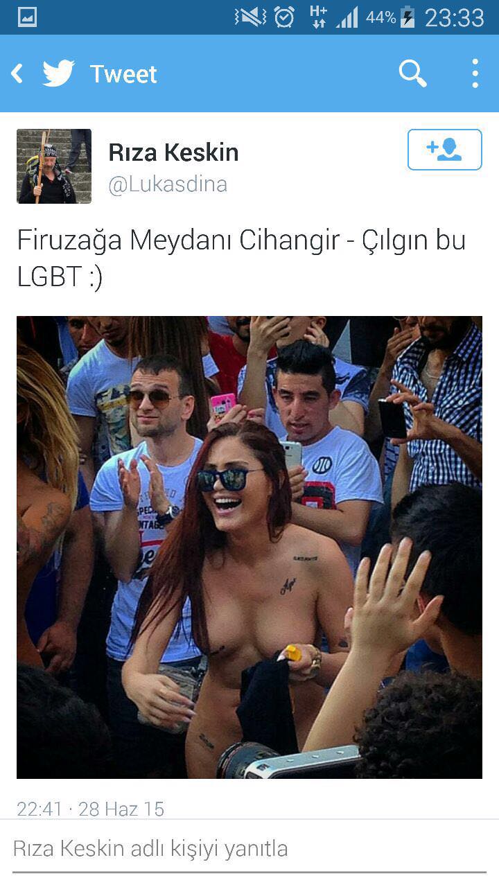 Eşcinseller Ramazan falan dinlemedi!