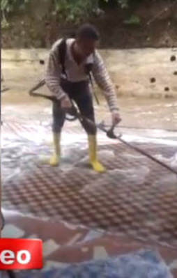 Halı yıkama işi erkeğe düşerse