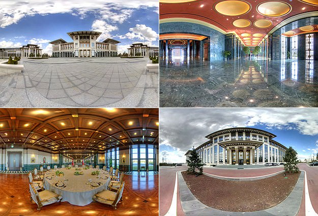 Cumhurbaşkanlığı Sarayı "sanal tur"a açıldı-1