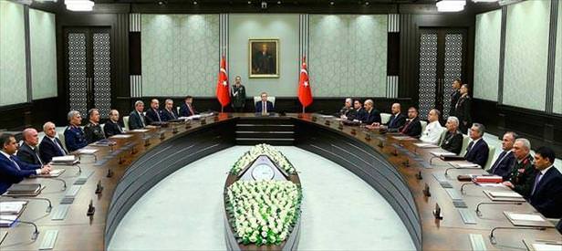 MGK Suriye için toplandı