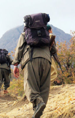 Oğlunu kaçıran PKK'yı protesto için kendini yaktı