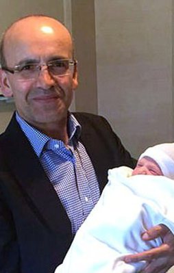 Şimşek'in 3. çocuk sevinci