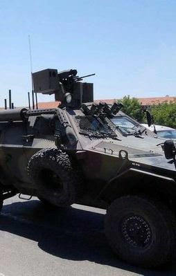 Profesyonel askerler Suriye sınırında