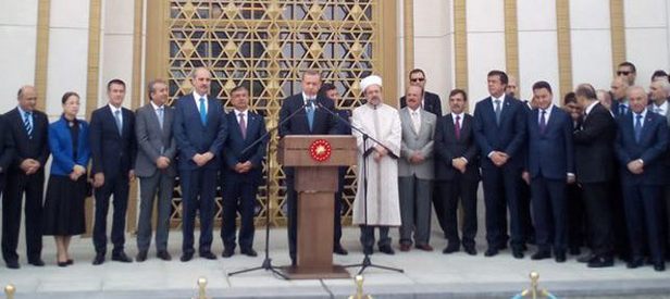 Erdoğan Beştepe Millet Camii’ni açtı