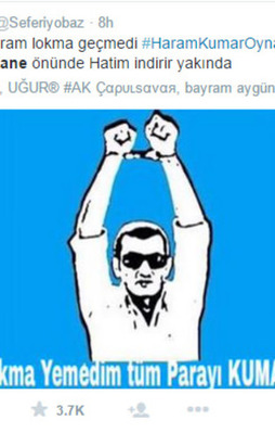 Sosyal medya kumarbaz imamı konuşuyor!