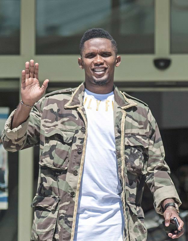 Eto'o için imza töreni düzenlenecek