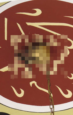 Camideki avize kırlangıçların yuvası oldu