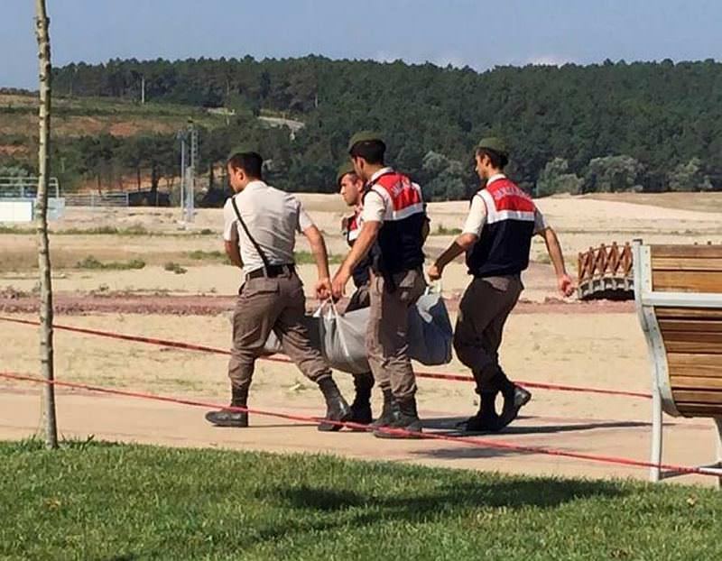 Sevgilisini öldürüp kendisini kuleye astı