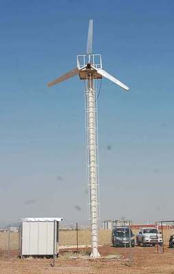 20 bin lira bütçeyle rüzgar türbini üretti